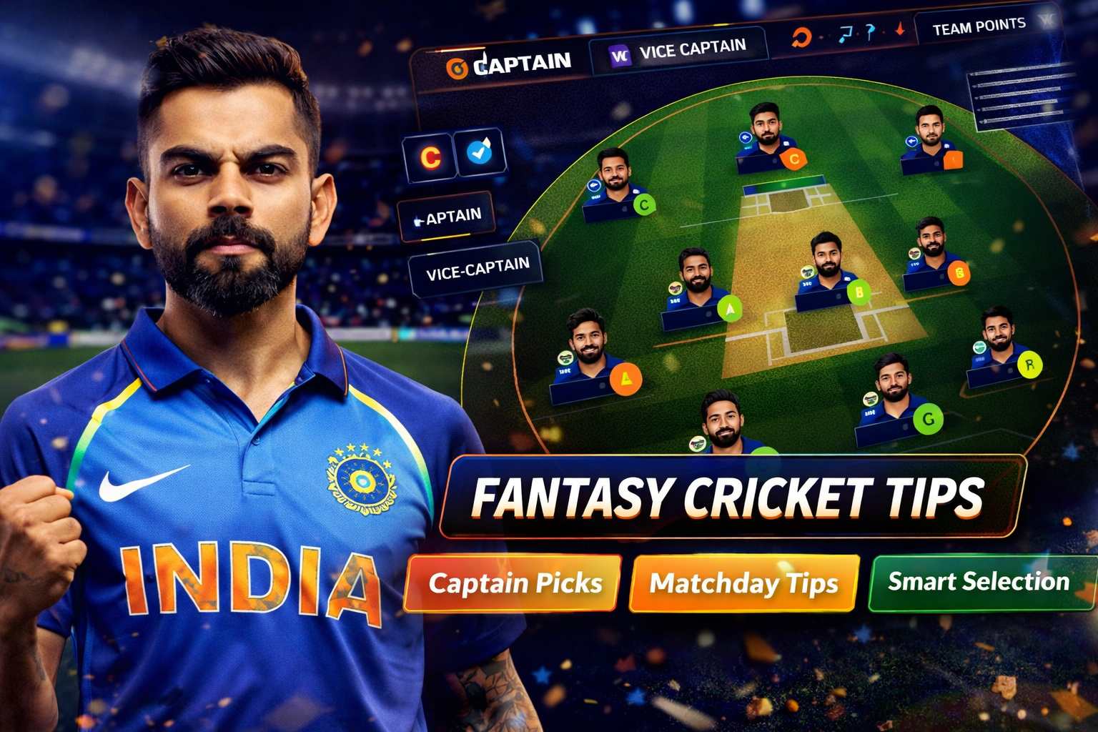 Come 247 11 role based fantasy cricket checklist